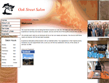 Tablet Screenshot of oakstreetsalon.com